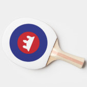 Cambodian Roundel Tafeltennisbatje (Zijkant)