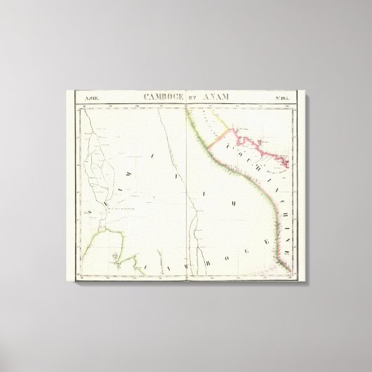Cambodja 105 canvas afdruk (Voorkant)