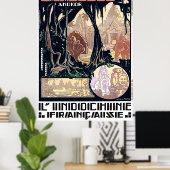 Cambodja, Angkor, L'Indochine, Aziatisch reizen Poster (Thuiskantoor)