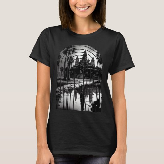  Cambodja Angkor Wat Siem Reap T-shirt (Voorkant)