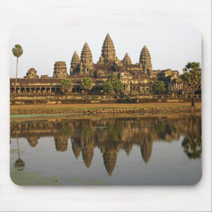 Cambodja   Angkor Wat Travel Photo Mousepad Muismat