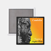 Cambodja, Angkor Watt, Azië (magneet) Magneet (Voorkant / Achterkant)