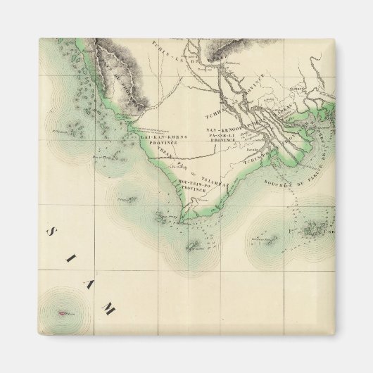 Cambodja, Azië 10 Magneet (Voorkant)