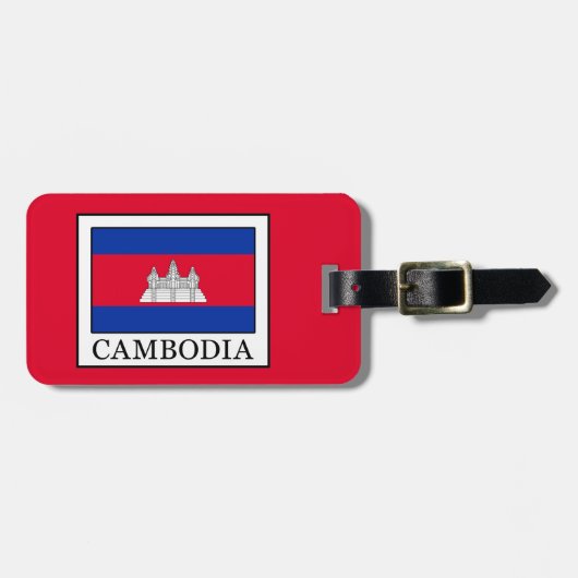 Cambodja Bagagelabel (Voorkant horizontaal)