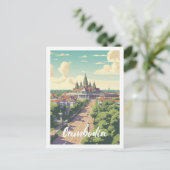 Cambodja Beroemde Reisplaats Briefkaart (Staand voorkant)