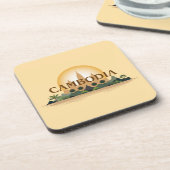 Cambodja Bier Onderzetter (Linkerzijde)