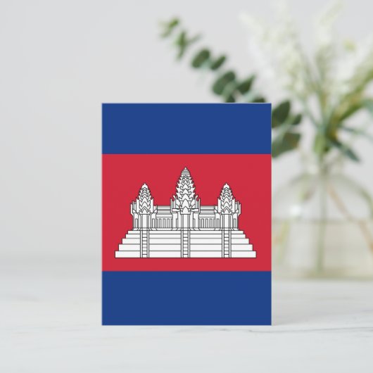 Cambodja Briefkaart (Staand voorkant)