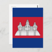 Cambodja Briefkaart (Voorkant / Achterkant)