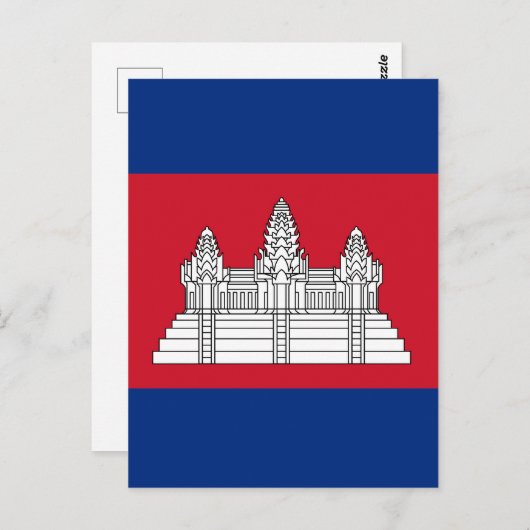 Cambodja Briefkaart (Voorkant / Achterkant)
