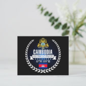 Cambodja Briefkaart (Staand voorkant)