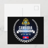 Cambodja Briefkaart (Voorkant / Achterkant)