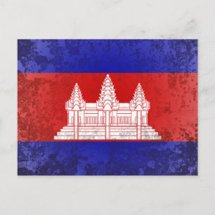 Cambodja Briefkaart