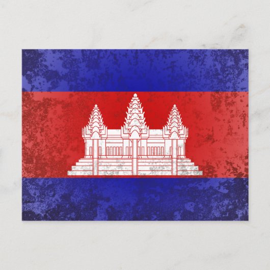 Cambodja Briefkaart (Voorkant)