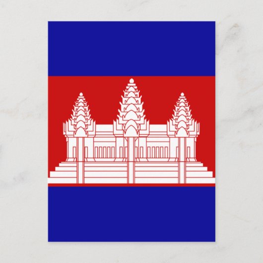 cambodja briefkaart (Voorkant)