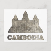  Cambodja Briefkaart (Voorkant)