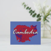 Cambodja Briefkaart (Staand voorkant)