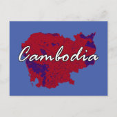 Cambodja Briefkaart (Voorkant)