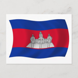 Cambodja-Briefkaart Briefkaart