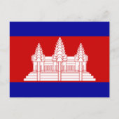 Cambodja-Briefkaart Briefkaart (Voorkant)