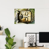 Cambodja-briefkaart Poster (Thuiskantoor)