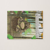 Cambodja Buddah vintage-poster Legpuzzel (Horizontaal)