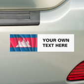 CAMBODJA BUMPERSTICKER (Op auto)
