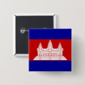 Cambodja Button (Voorkant /achterkant)