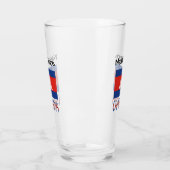 Cambodja Cambodjaanse vlag gepersonaliseerd Glas (Links)