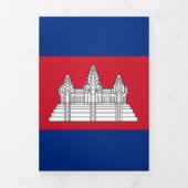 Cambodja Drieluik Kaart (Cover)