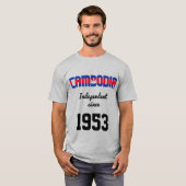 Cambodja Flag Independence Celebration T-shirt (Voorkant volledig)
