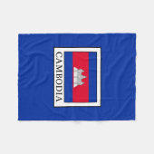Cambodja Fleece Deken (Voorkant (Horizontaal))