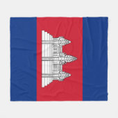 Cambodja Fleece Deken (Voorkant (Horizontaal))