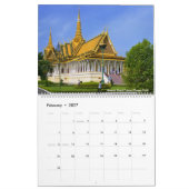 Cambodja foto's Kleurrijk Kalender (Feb 2027)