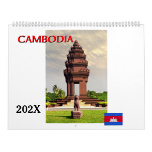 Cambodja foto's Kleurrijk Kalender