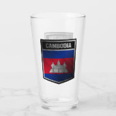 Cambodja Glas (Achterkant)