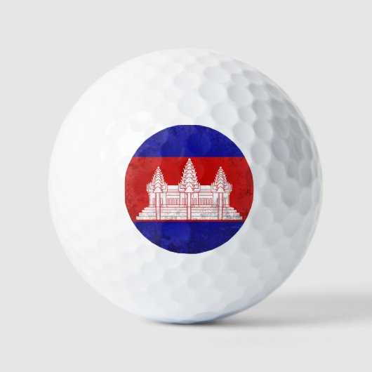 Cambodja Golfballen (Voorkant)