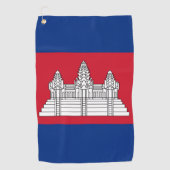 Cambodja Golfhanddoek (Voorkant)