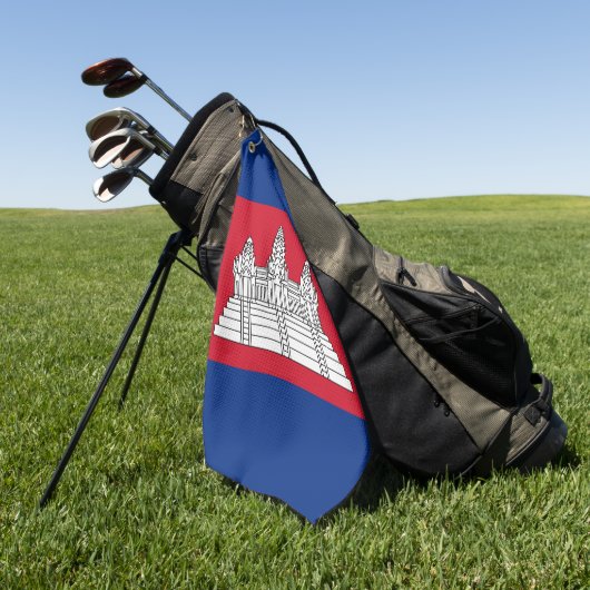 Cambodja Golfhanddoek (Groen)