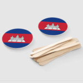 Cambodja Handwaaier (Niet-gemonteerd)