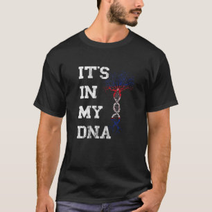Cambodja Het is in mijn DNA-boom Cambodjaanse ring T-shirt