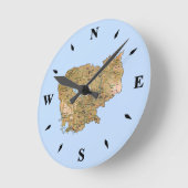 Cambodja-kaartklok Ronde Klok (Hoek)