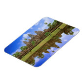 Cambodja, Kampuchea, Angkor Wat tempel. Magneet (Linkerzijde)