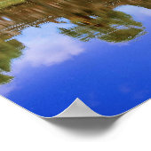 Cambodja, Kampuchea, Angkor Wat tempel. Poster (Hoek)