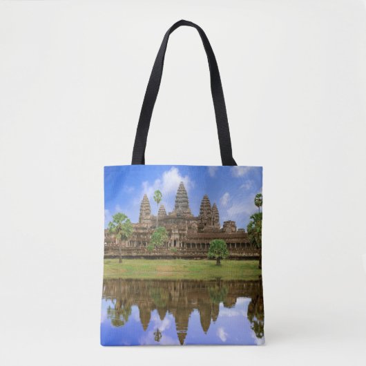 Cambodja, Kampuchea, Angkor Wat tempel Tote Bag (Voorkant)