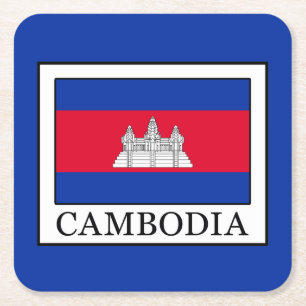 Cambodja Kartonnen Onderzetters