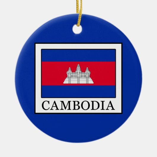 Cambodja Keramisch Ornament (Voorkant)
