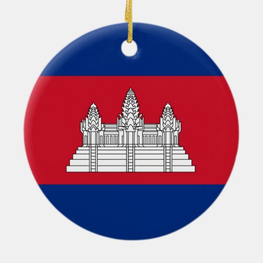 Cambodja Keramisch Ornament (Achterkant)