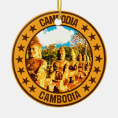 Cambodja Keramisch Ornament (Voorkant)
