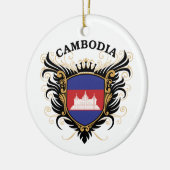 Cambodja Keramisch Ornament (Links)