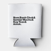 Cambodja / Khmer Street Food Blikjeskoeler (Voorkant)